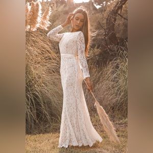 NWT Lulus Wedding Dress XS